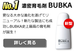 No.1 新型濃密育毛剤BUBKA